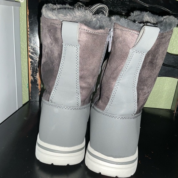 Polar winter boots, charcoal grey, size 6 - Picture 7 of 8